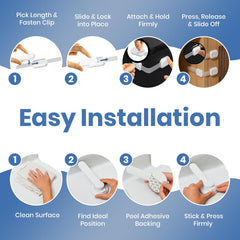 ZypplyPro press-to-lock mechanism allows one-handed operation.
