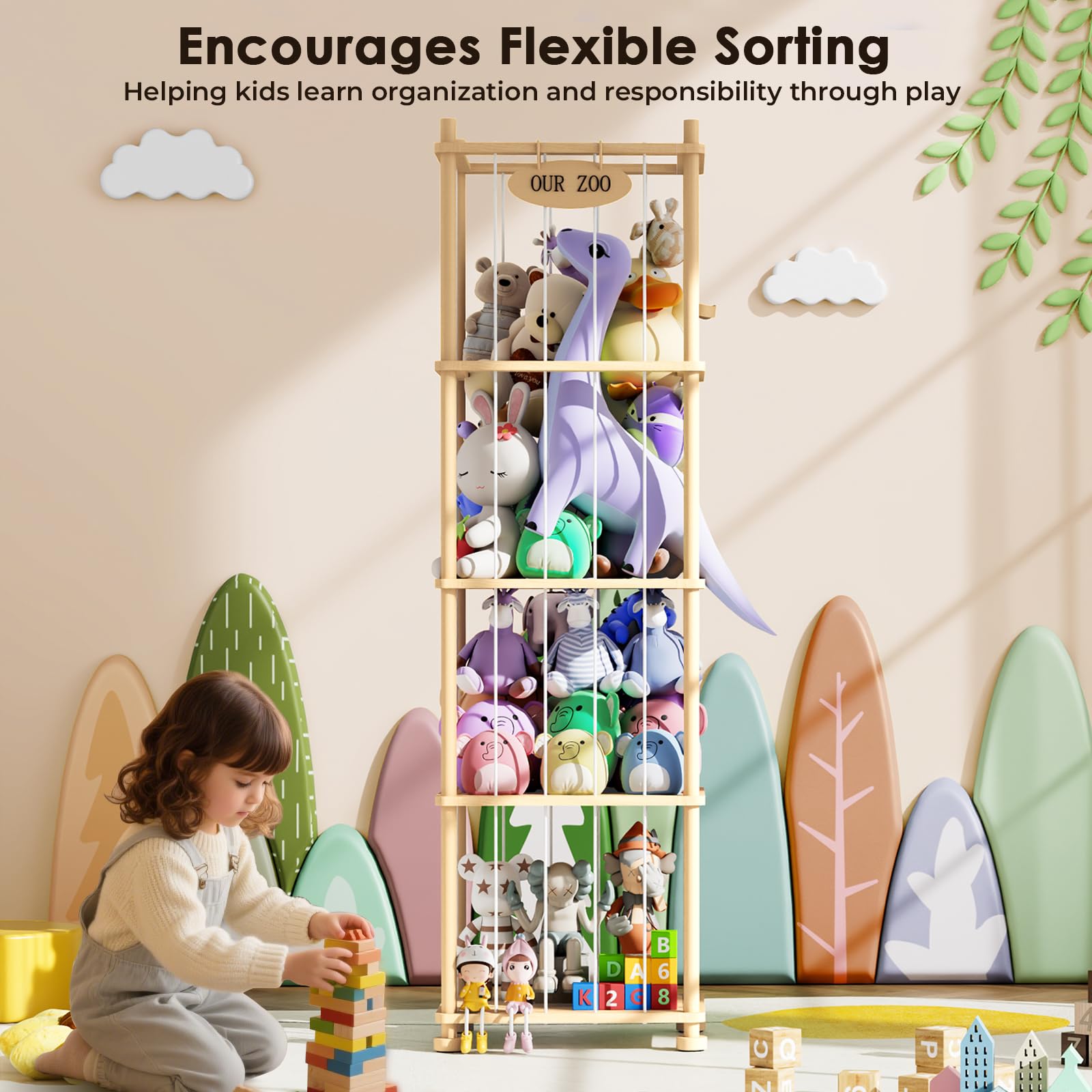 Zyraflux easy-assembly with included hardware simplifies setup and quick reconfiguration.