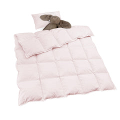zzlamb Toddler Comforter with soft-brushed-shell promotes cozy, quiet crib sleep.