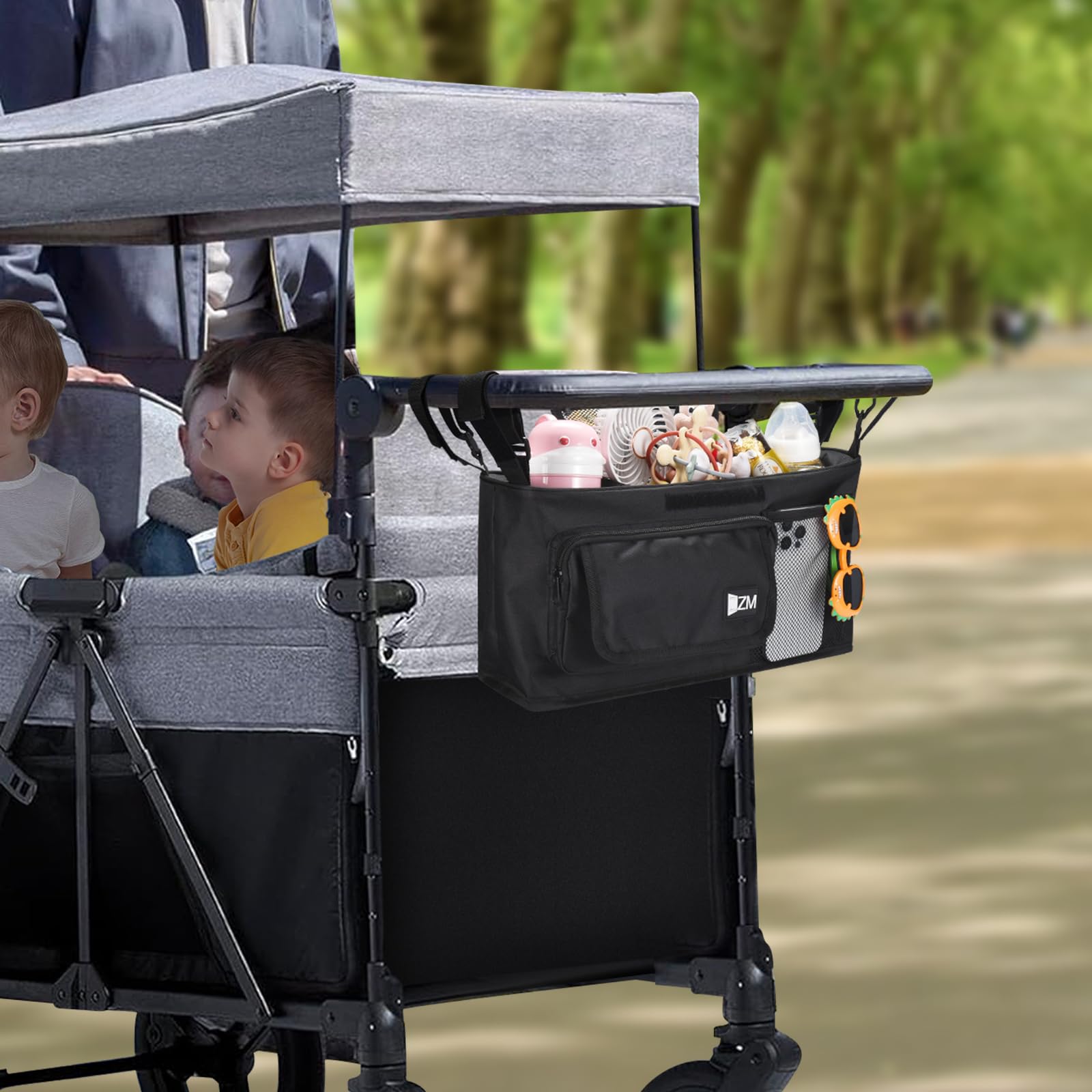 ZZM Parent Console nylon insulation material for durable, easy-care organization