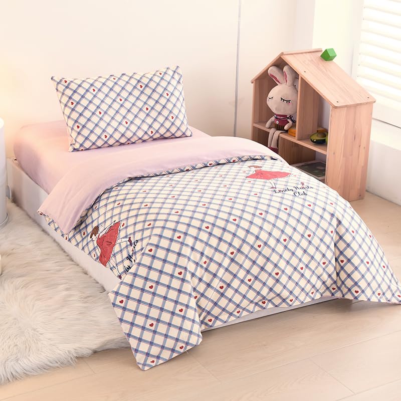 ZZRSSSLC princess crib bedding set 3-piece collection, enhances nursery decor and comfort.