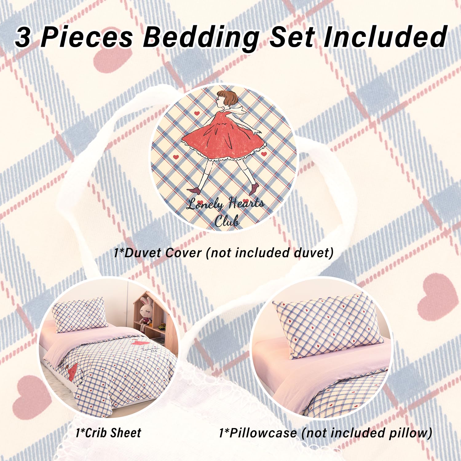 ZZRSSSLC reversible pillowcase 13x18, easy-care and quick-tidy nights.