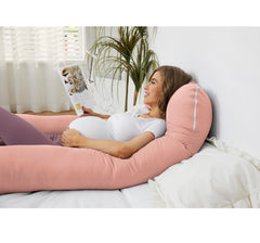 ZZZhen belly and side-sleep support for comfortable pregnancy lounging